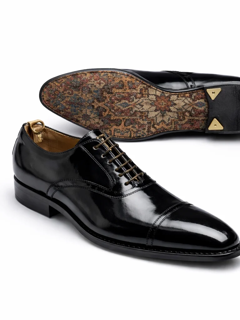 Men’s Patent Leather Dress Shoes — Luxury Formal Lace-Up, Hand-Polished Finish product image (7)