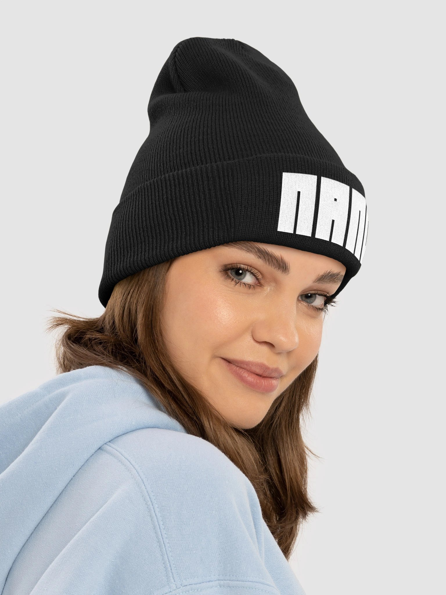 Abstract Panels Cuffed Beanie product image (3)