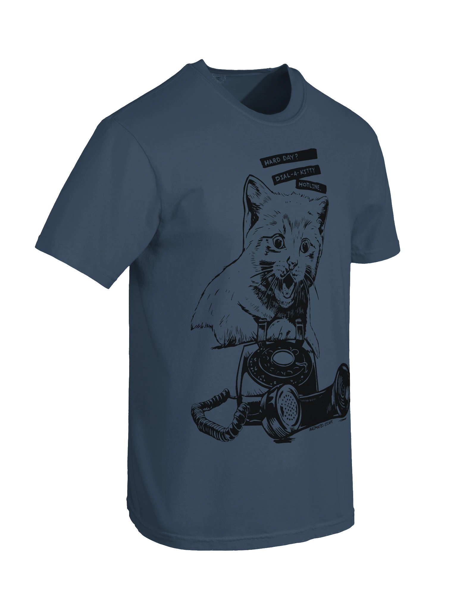 DIAL-A-KITTY HOTLINE TEE product image (5)