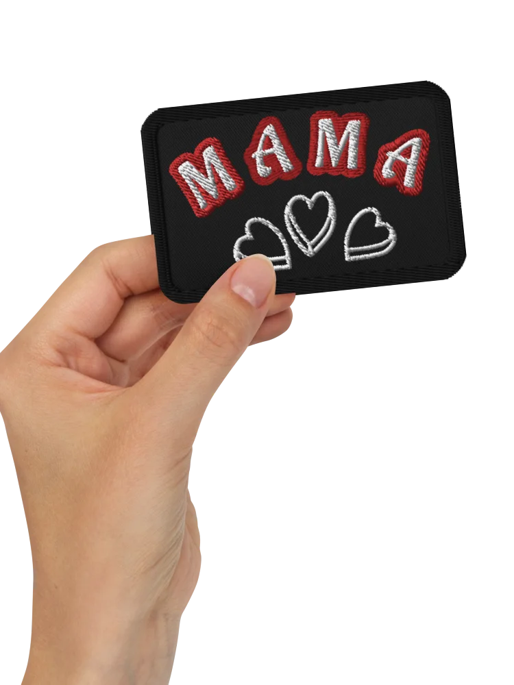Mama's Love Embroidery Patch product image (1)