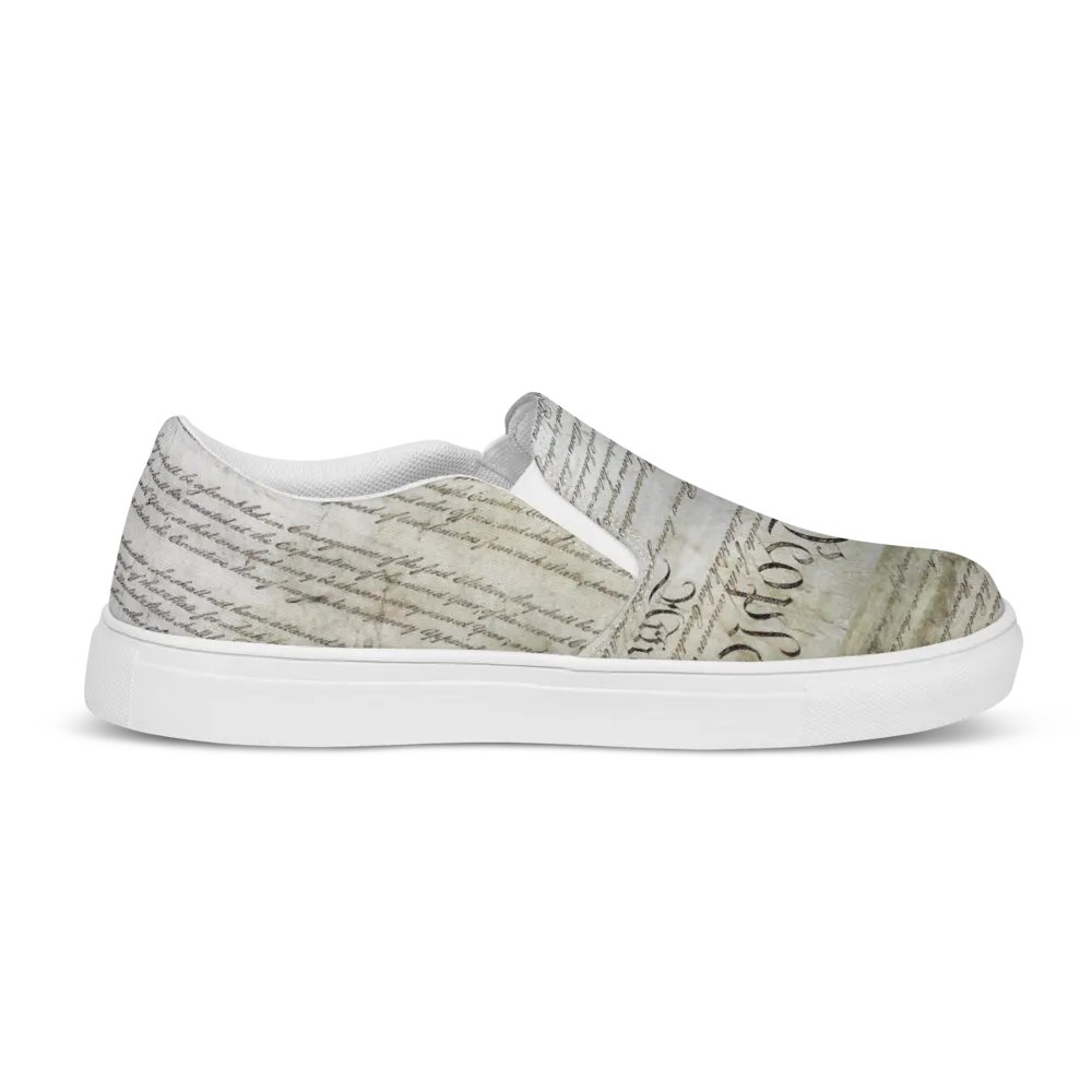 "Composition" Men's Canvas Shoes product image (12)
