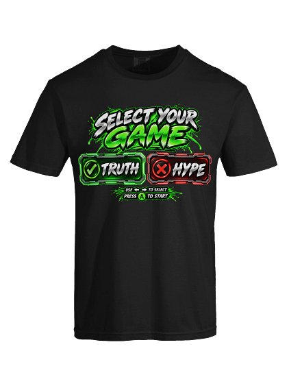 Select your Game official Monster Review merchandise