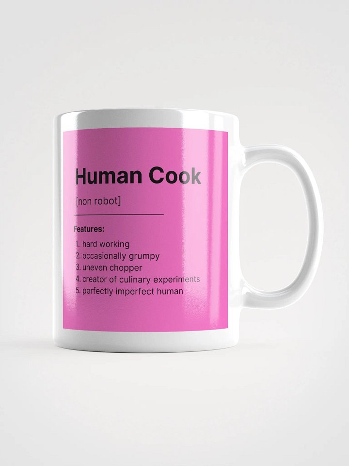 Human Cook Mug - Pink product image (2)