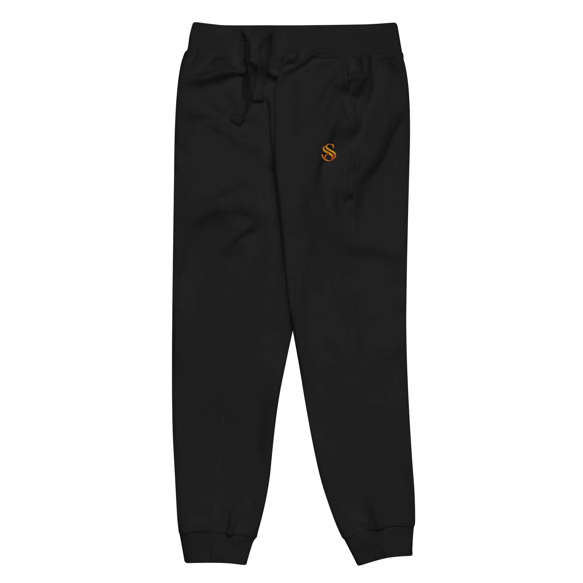 SWAHM Golden Monogram 'S' Fleece Joggers product image (6)
