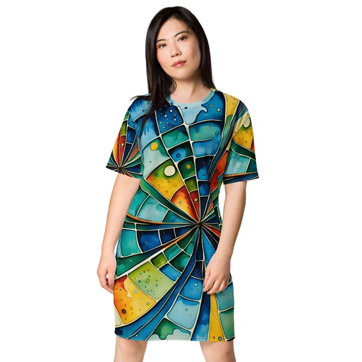 Kaleidoscope Dream T Shirt Dress product image (1)