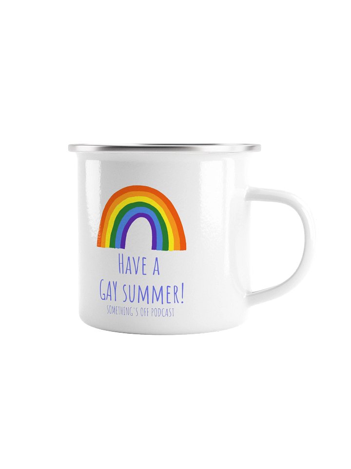 Have a Gay Summer enamel camp mug product image (1)