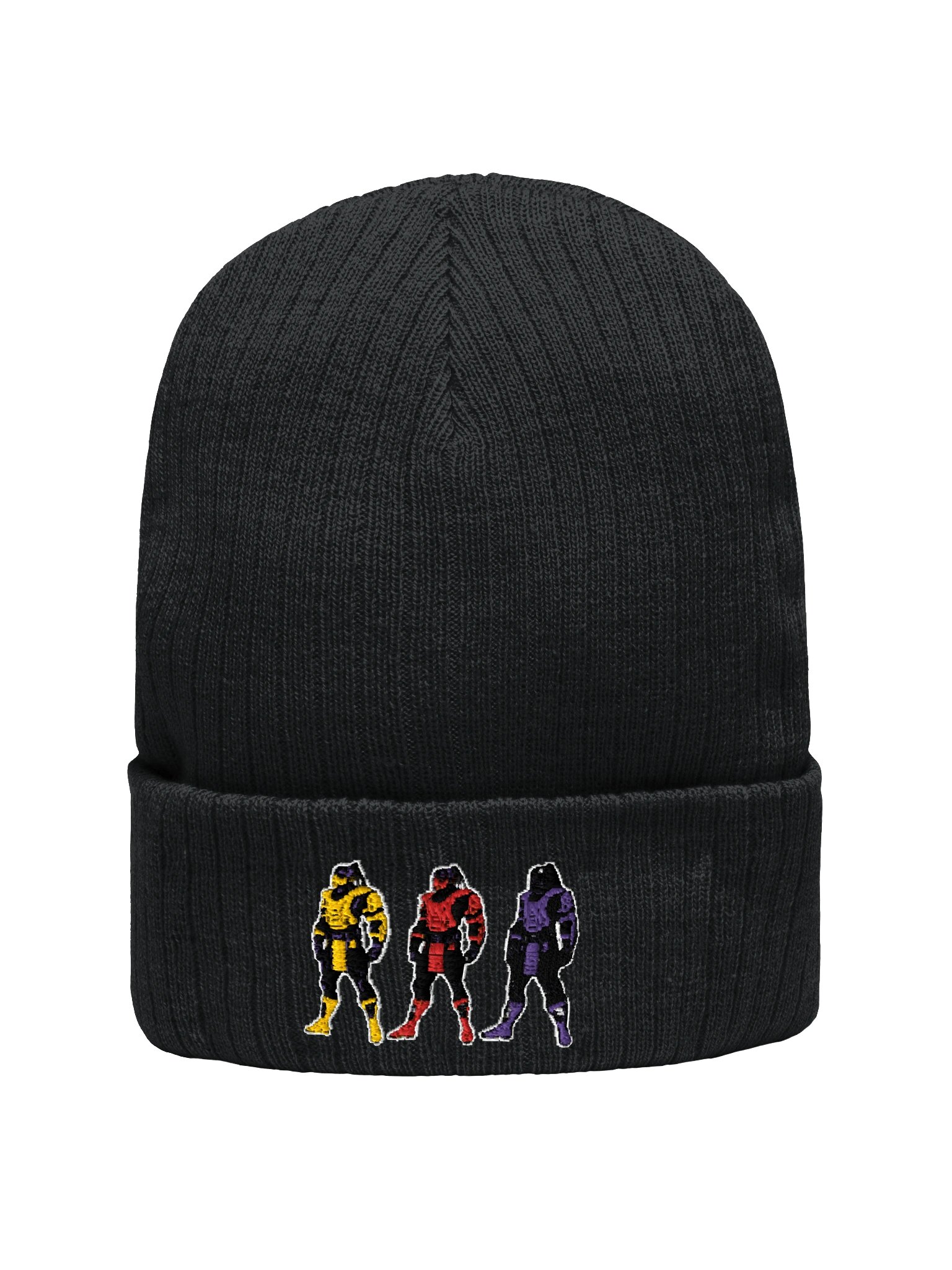 MK3 CYREX SEKTOR SMOKE CYBORG NINJA BEANIE EMBROIDERED product image (1)