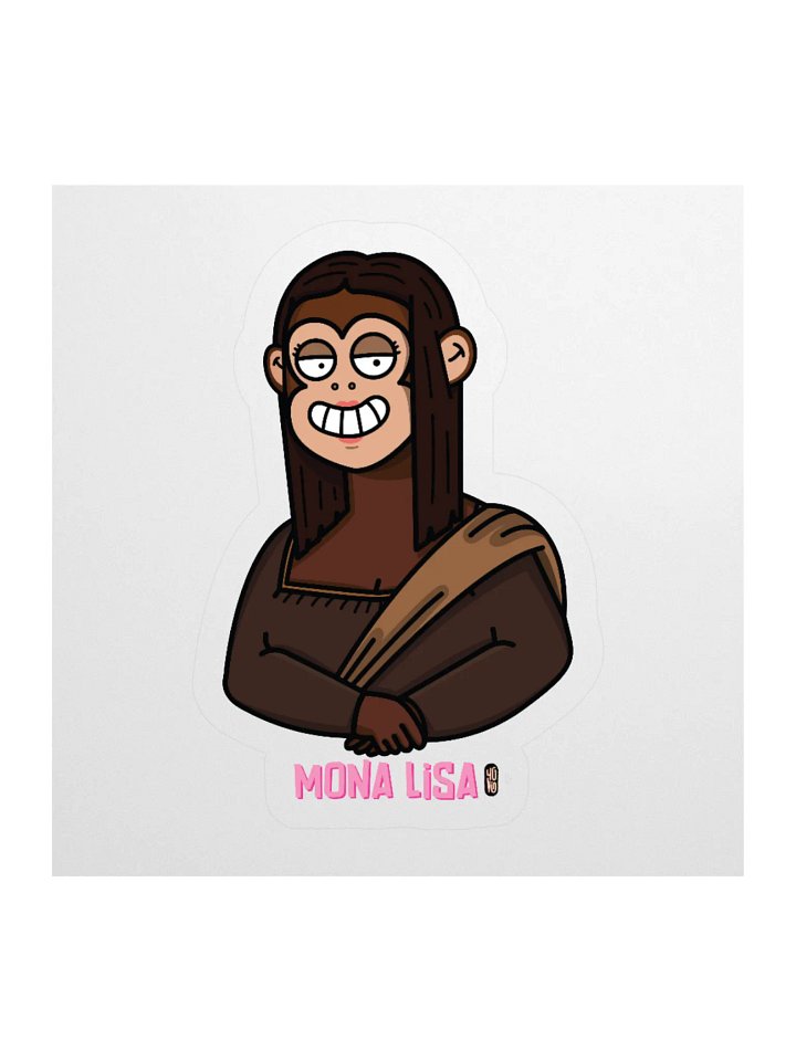 Mona Lisa - Sticker (Kiss Cut) product image (1)