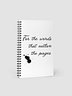 Book Quote and Author Journal