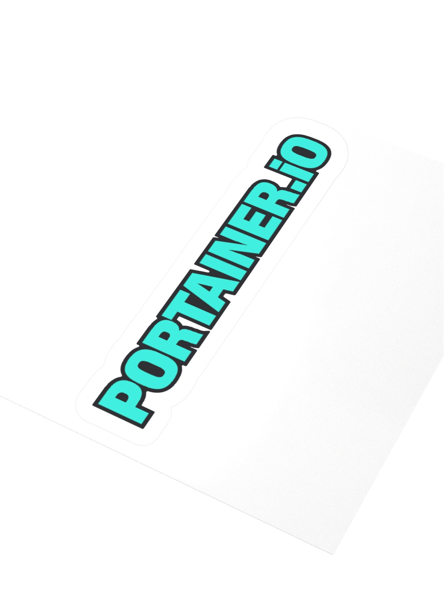 Sticker - Portainer.io Teal product image (3)