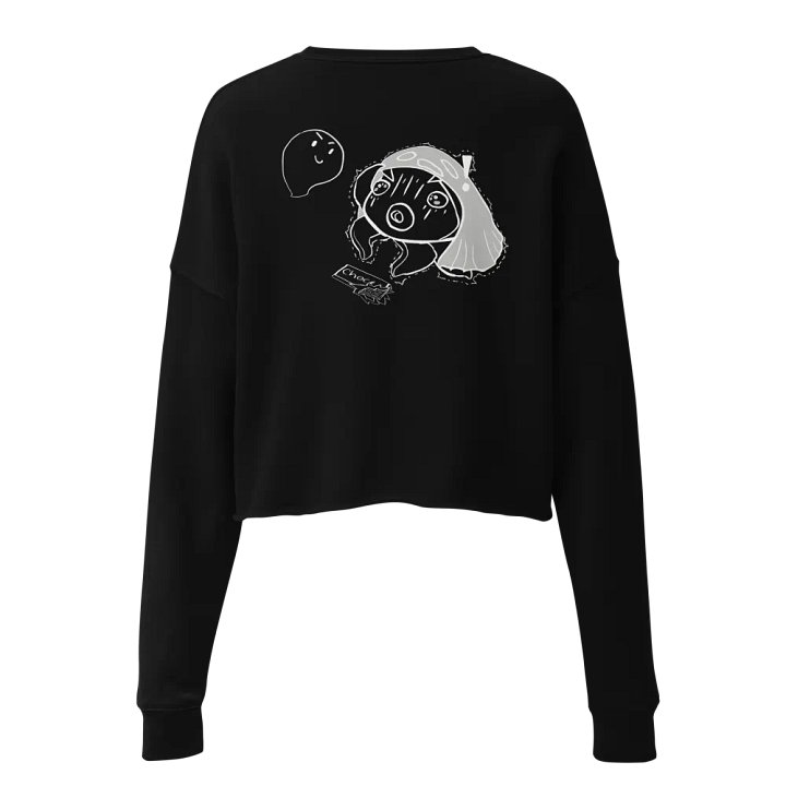 CROPPED SWEATSHIRT SCARED NANA product image (1)