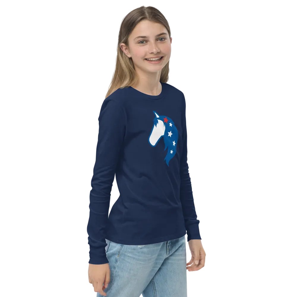 Bella Canvas Youth Long Sleeve T-Shirt product image (16)