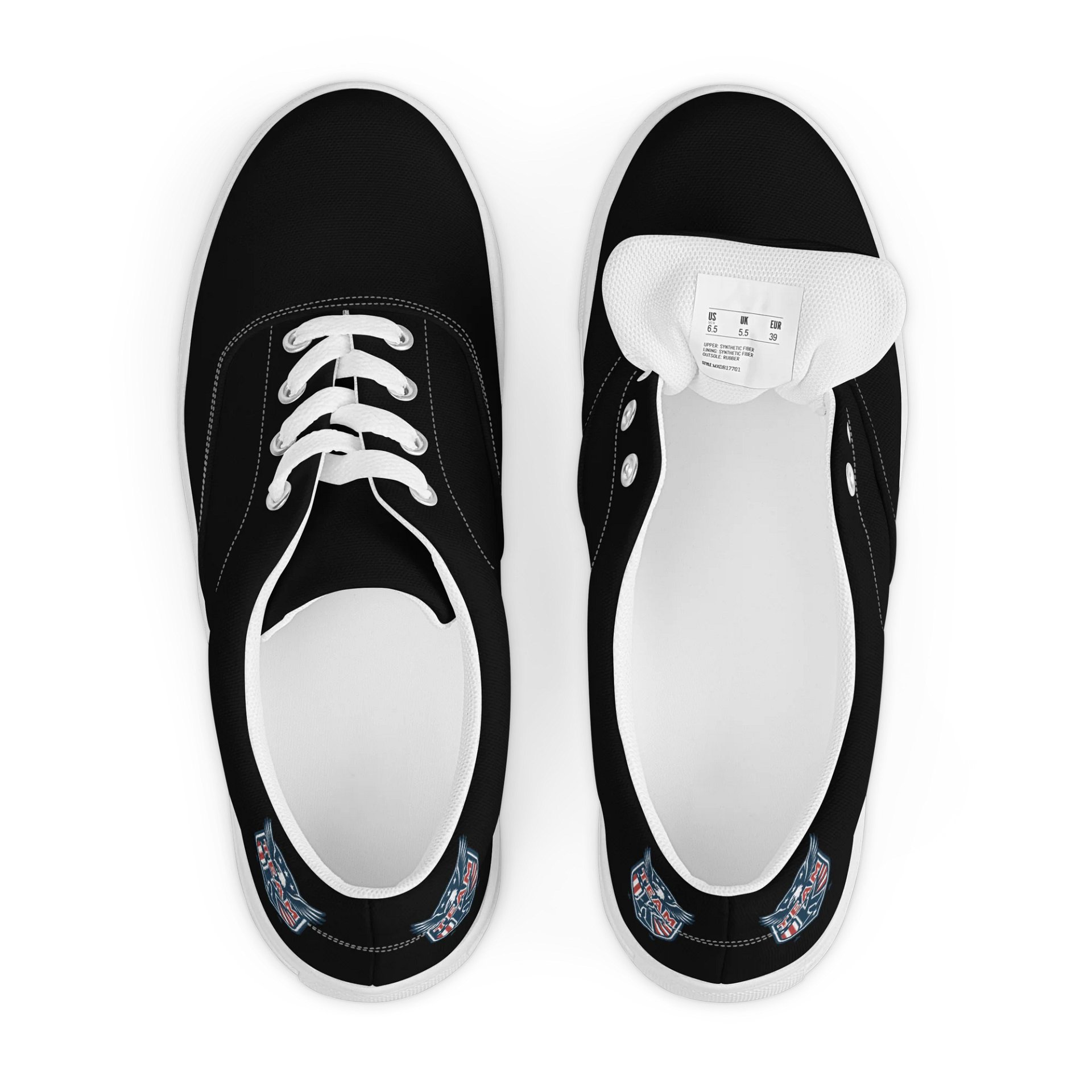 Team K USA Men's Lace-Up Canvas Shoes product image (6)
