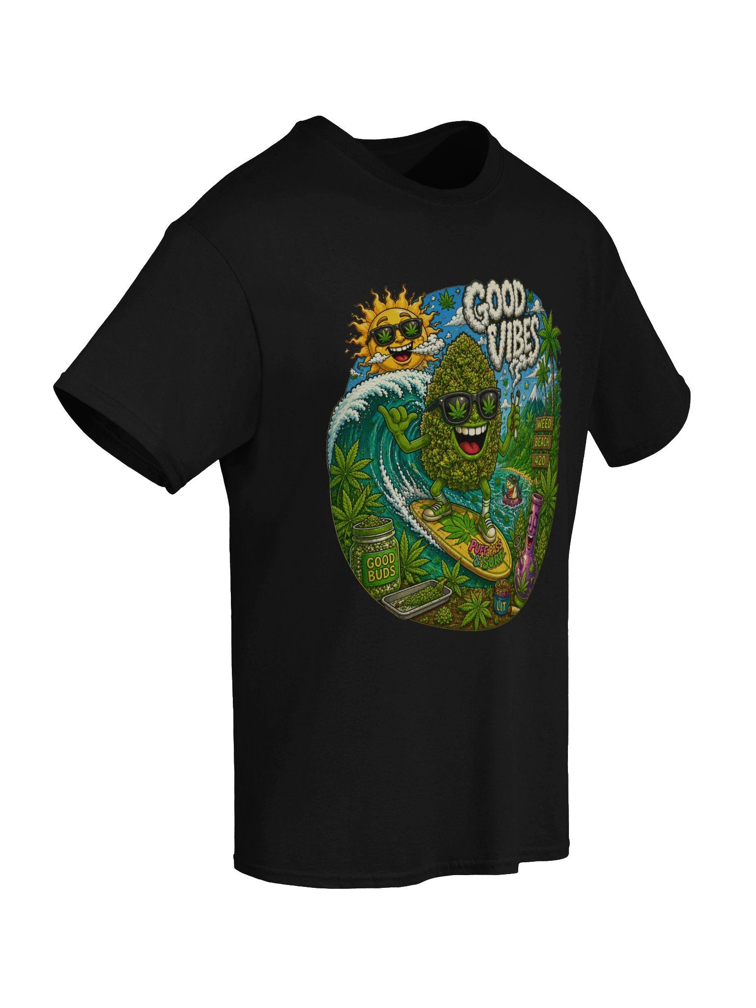 Surfing Nugg Graphic Tee product image (6)
