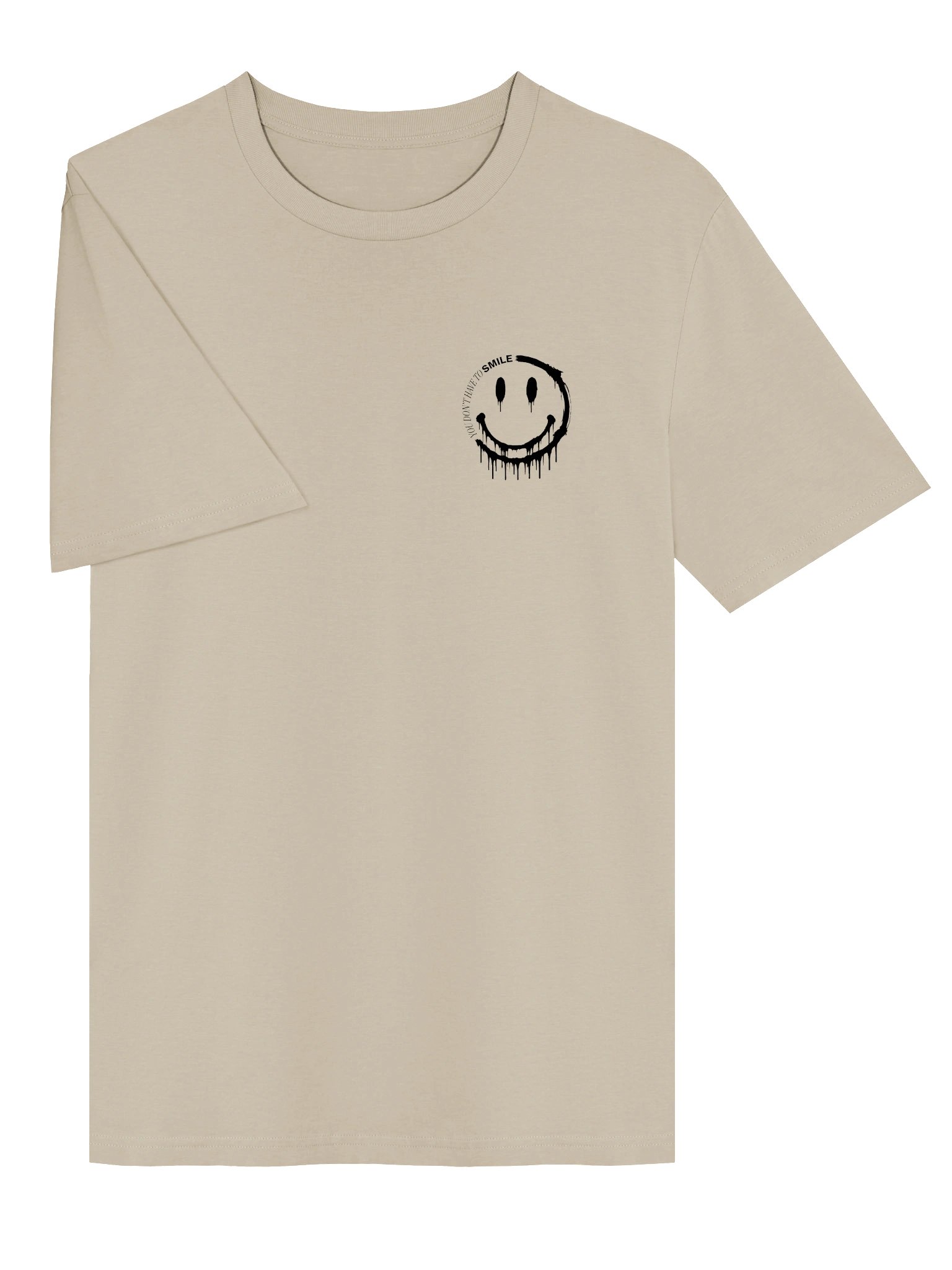 SMILE Organic Ribbed Crew-Neck T-Shirt product image (3)