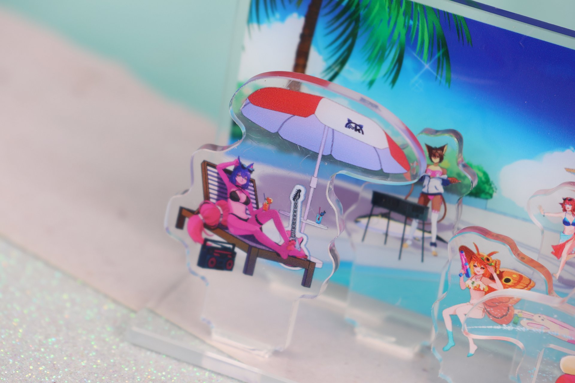 Moxie's Summer Fest Swimwear 2025 Standee product image (10)