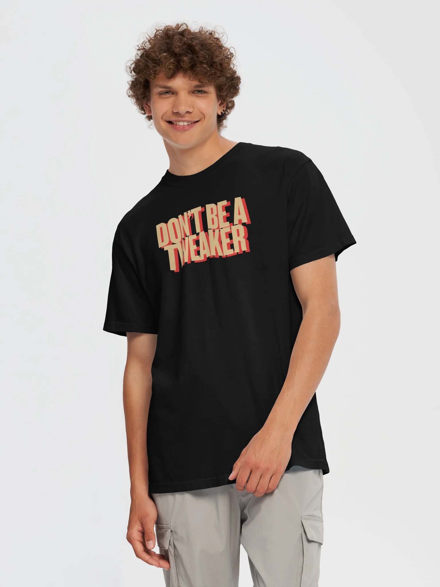 "don't be a tweaker" tee product image (9)