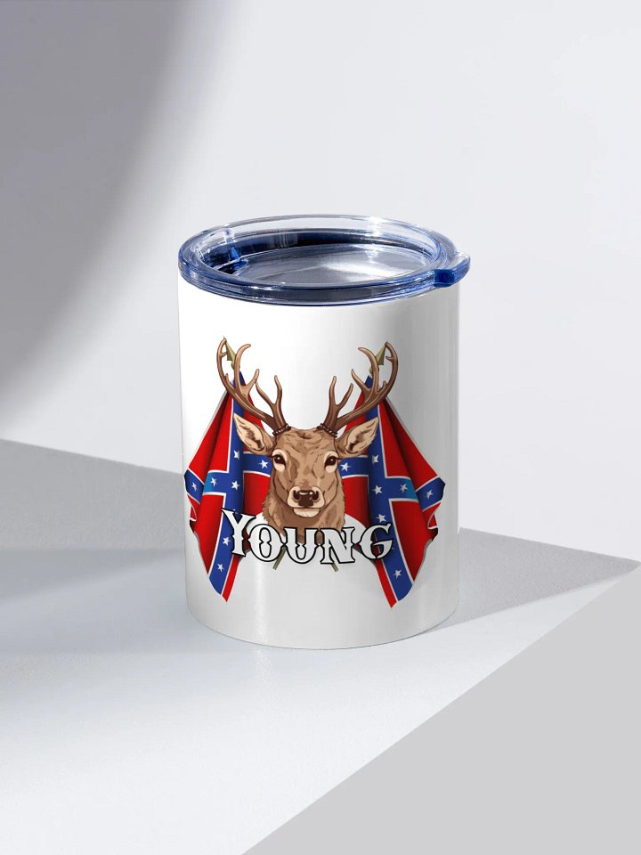 "Young" Last Name Rebel Redneck Deer - Kids Tumbler product image (2)