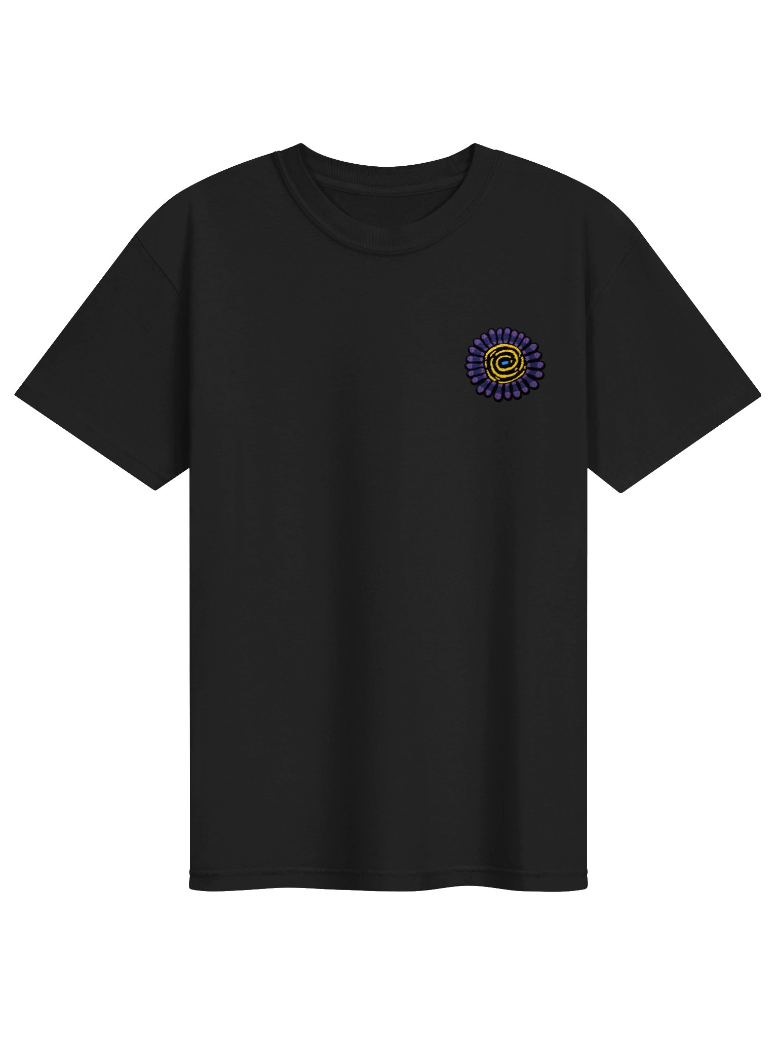 Stratosphere Zoanthid Coral Embroidered Premium T-Shirt | Saltwater Reef Aquarium Fish & Marine Life Apparel product image (5)