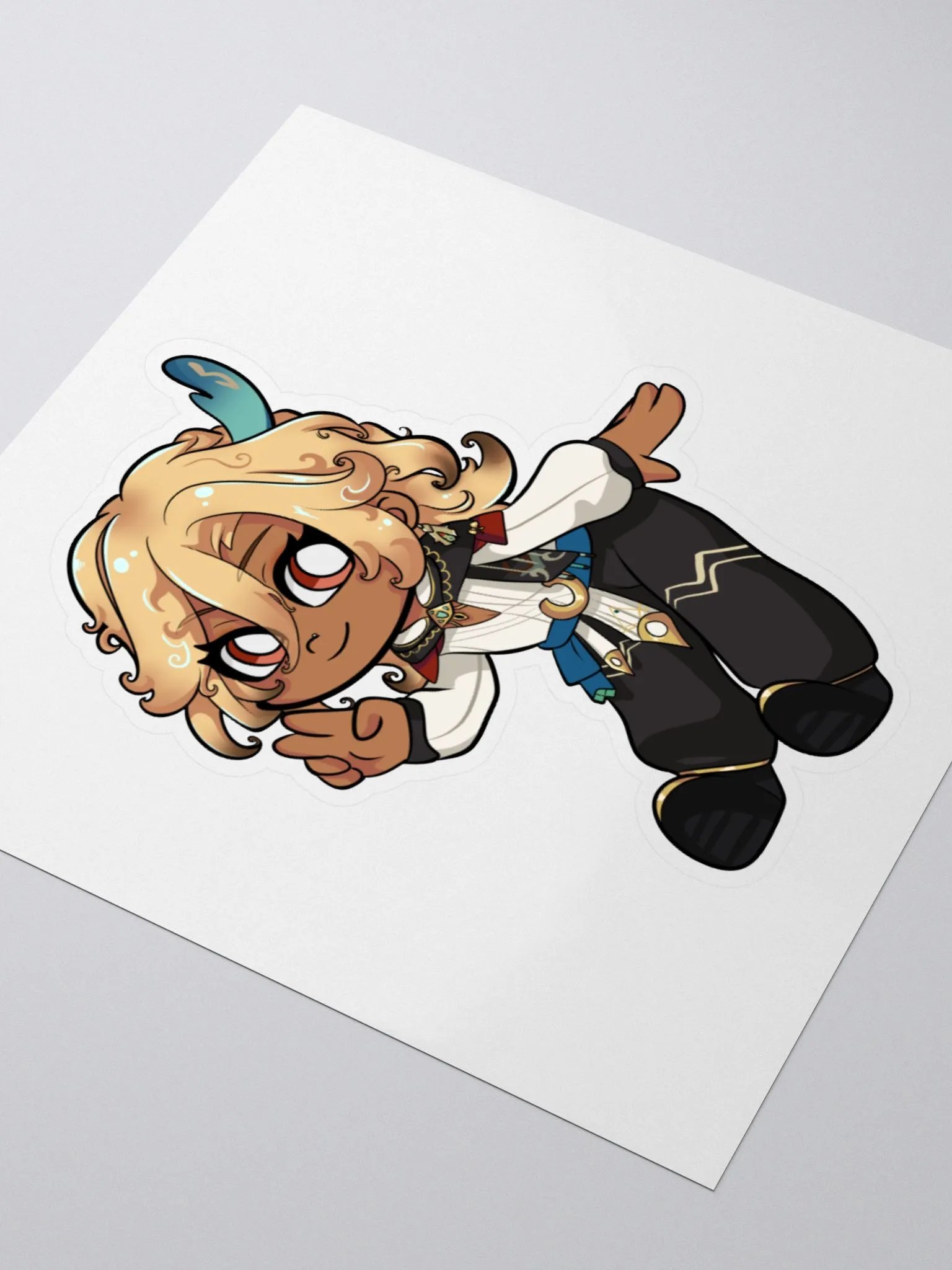 Kaveh Peace Sticker (Genshin Impact) product image (7)