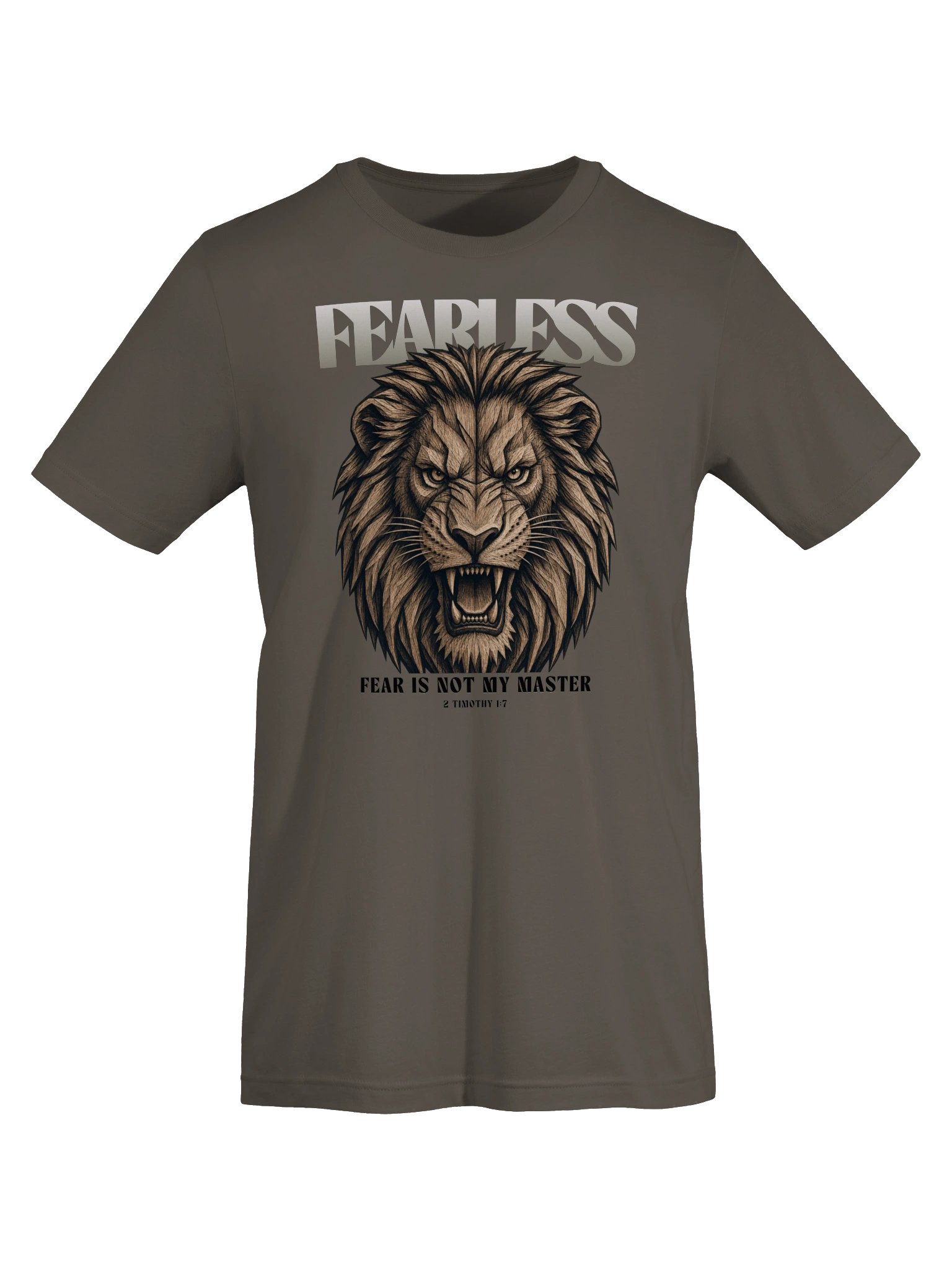 Fear Is Not My Master – Lion Tee product image (55)