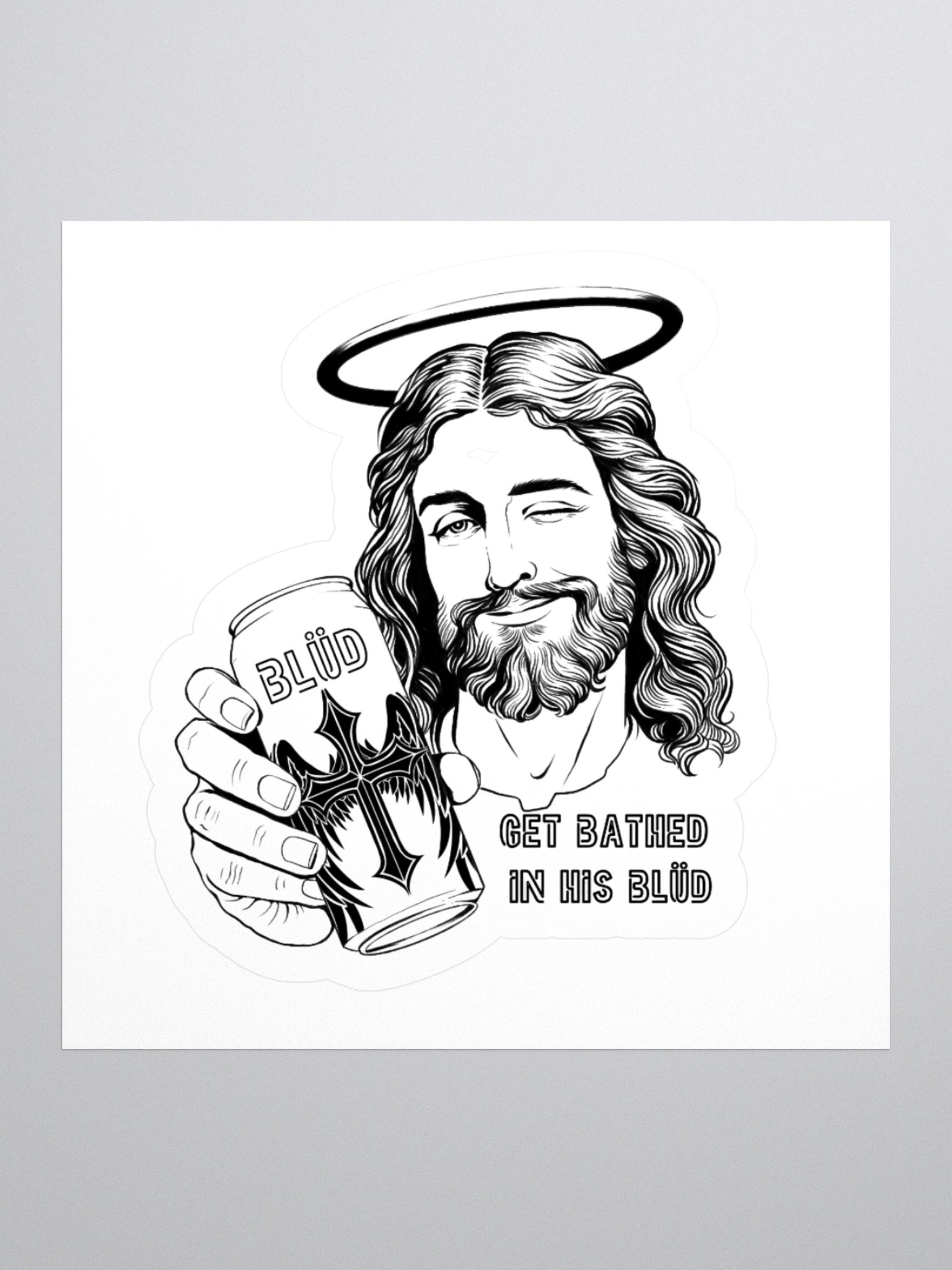Blüd Energy JC sticker product image (1)