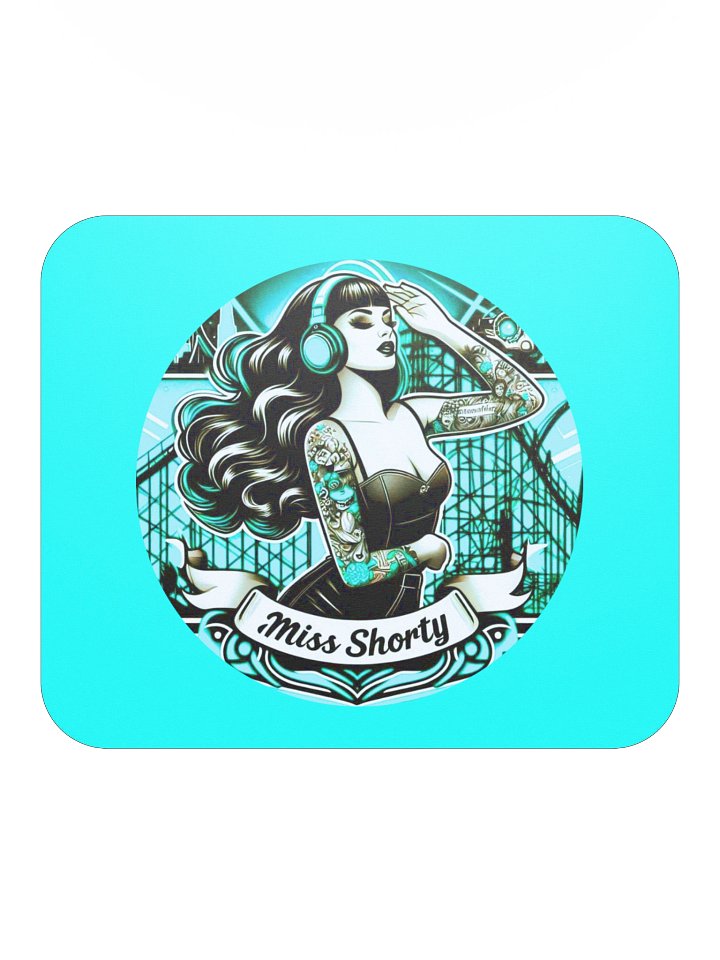OG Miss Shorty Mouse Pad - Teal product image (2)