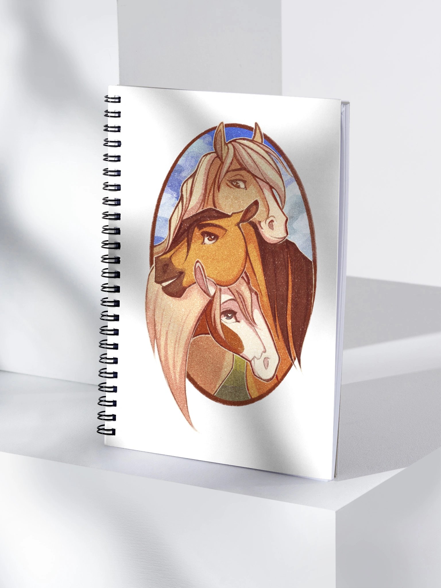 Spirit & Rain | Spiral notebook product image (4)
