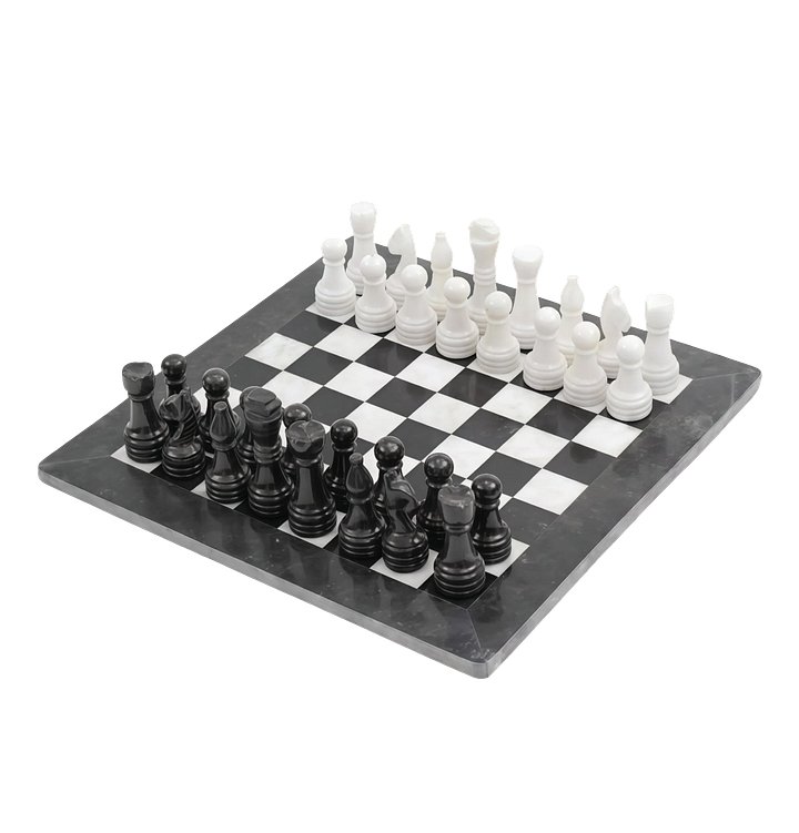 Chess Set Of Marble Made By Hand product image (1)