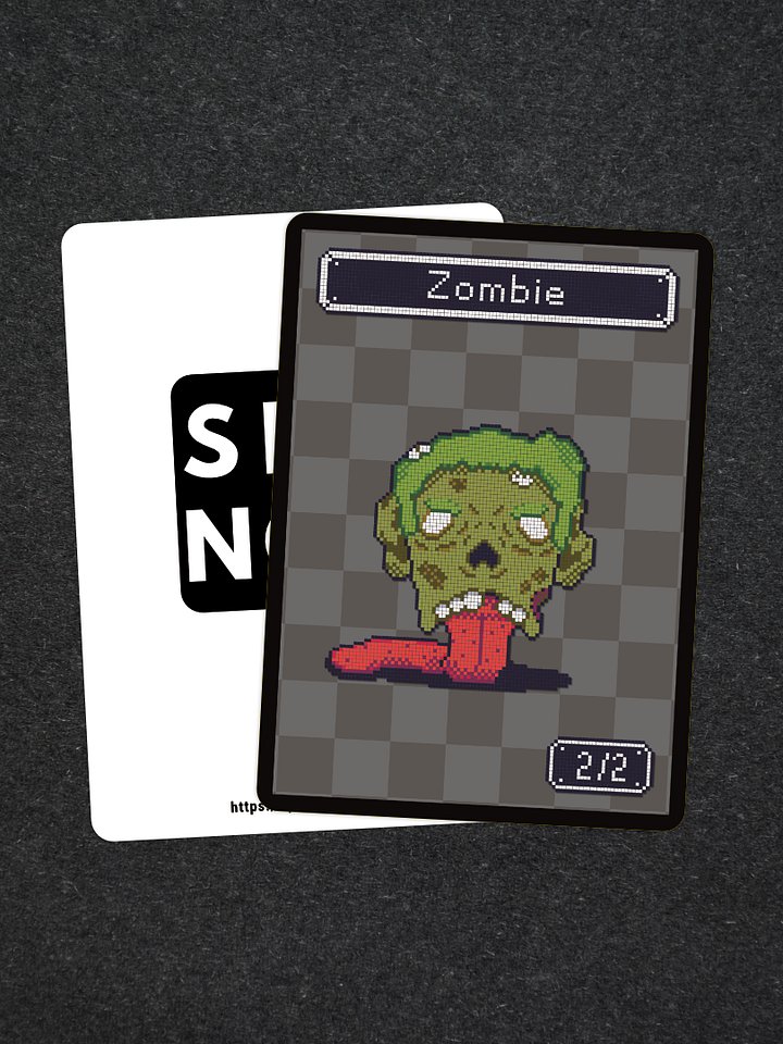 Pixel Zombie Tokens (2 pack) product image (1)