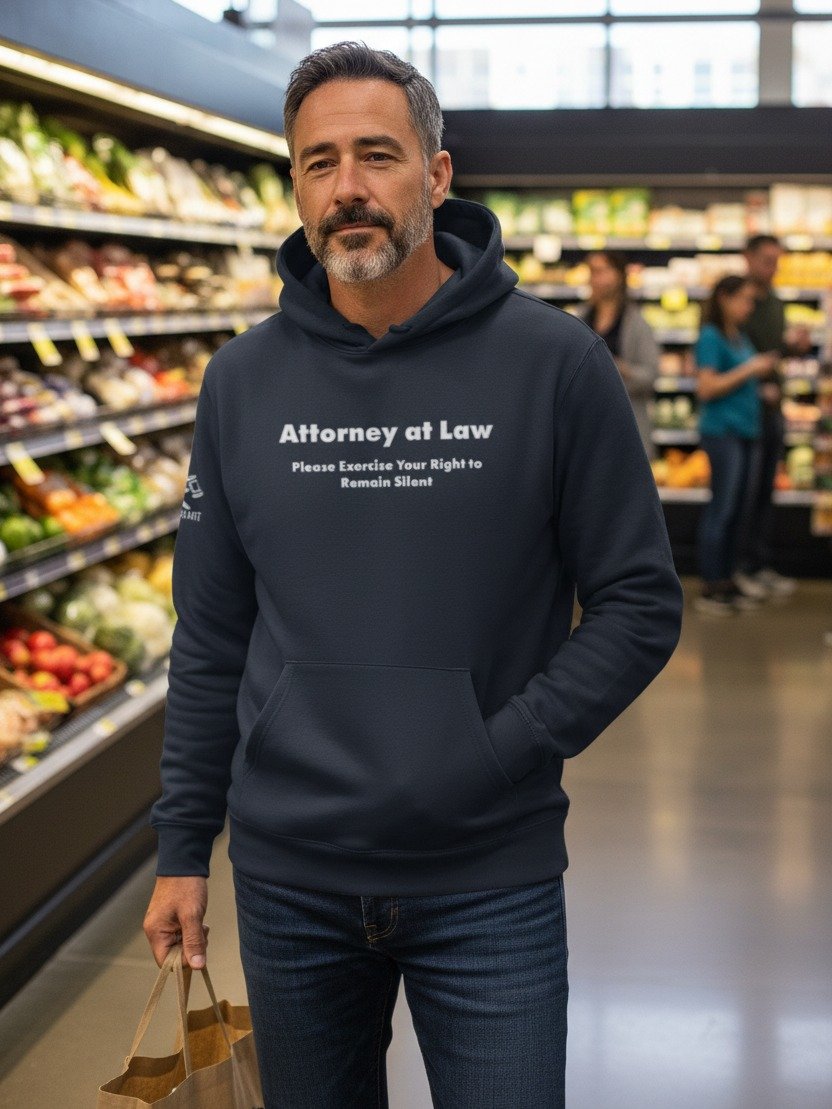 Attorney - Hoodie - Remain Silent product image (1)