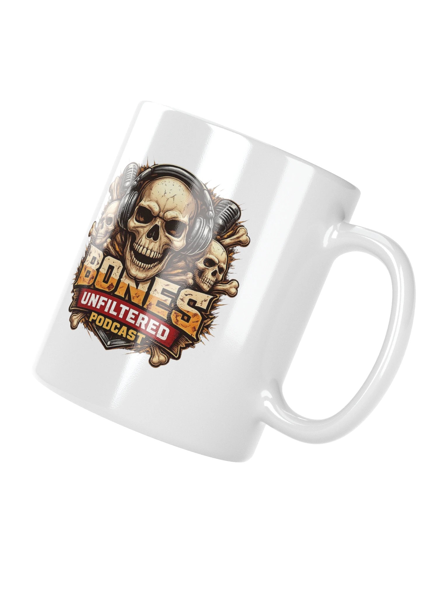 Bones Enterprises White Glossy Mug product image (4)