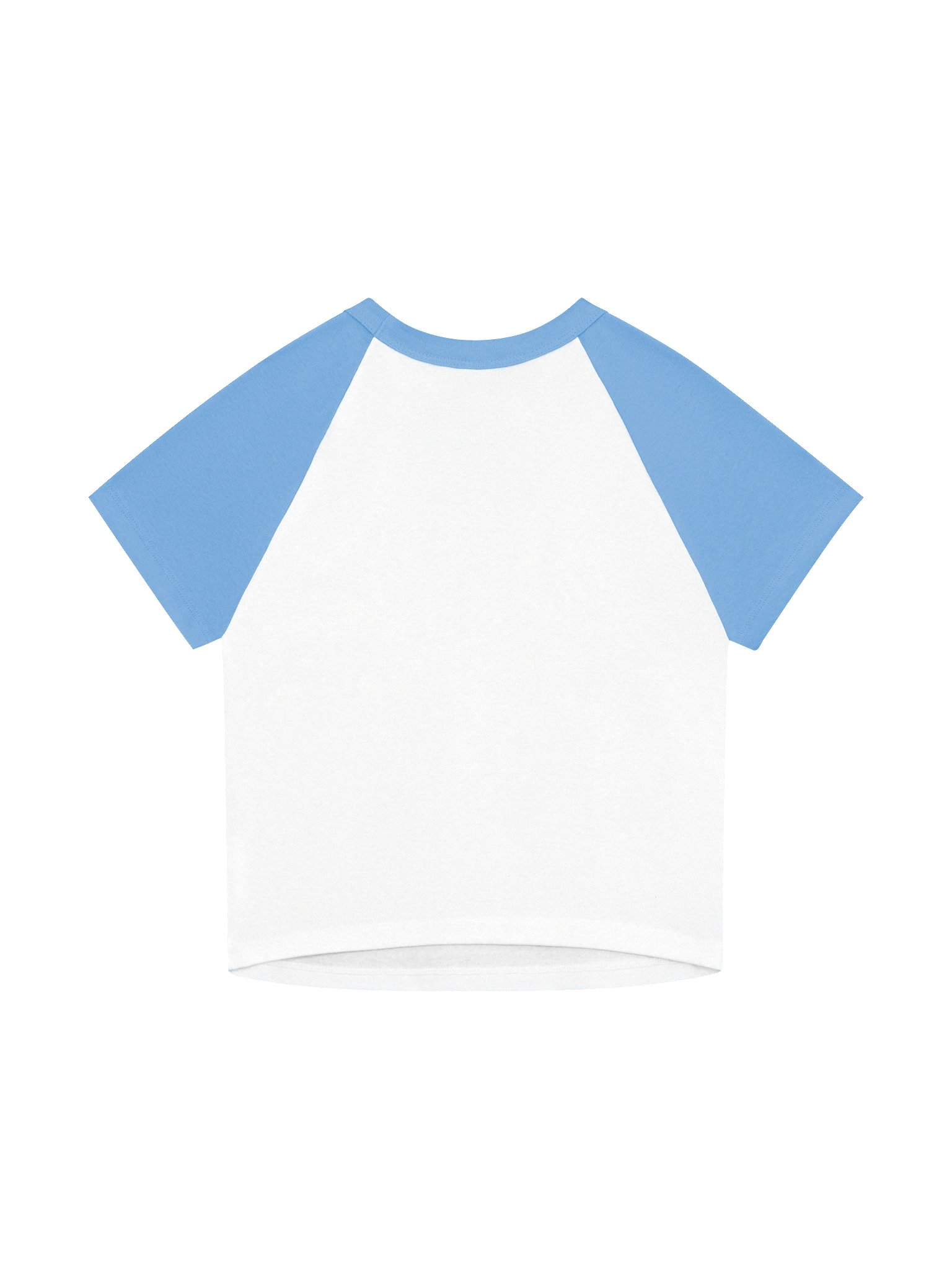 Canvas Women's Micro Rib Raglan Baby Tee Embroided The Orange Chair Co. product image (2)