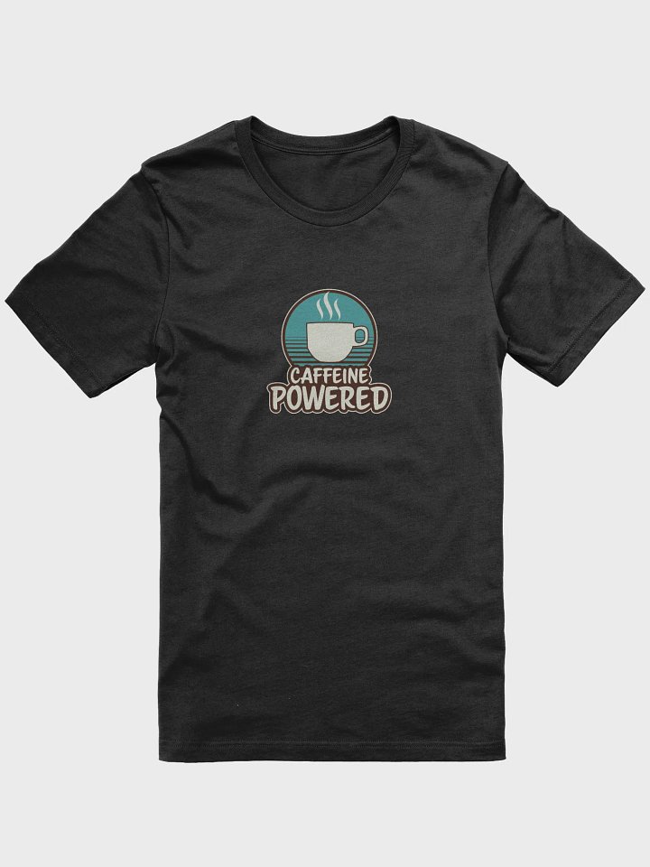 Caffeine Powered Retro Tee product image (1)