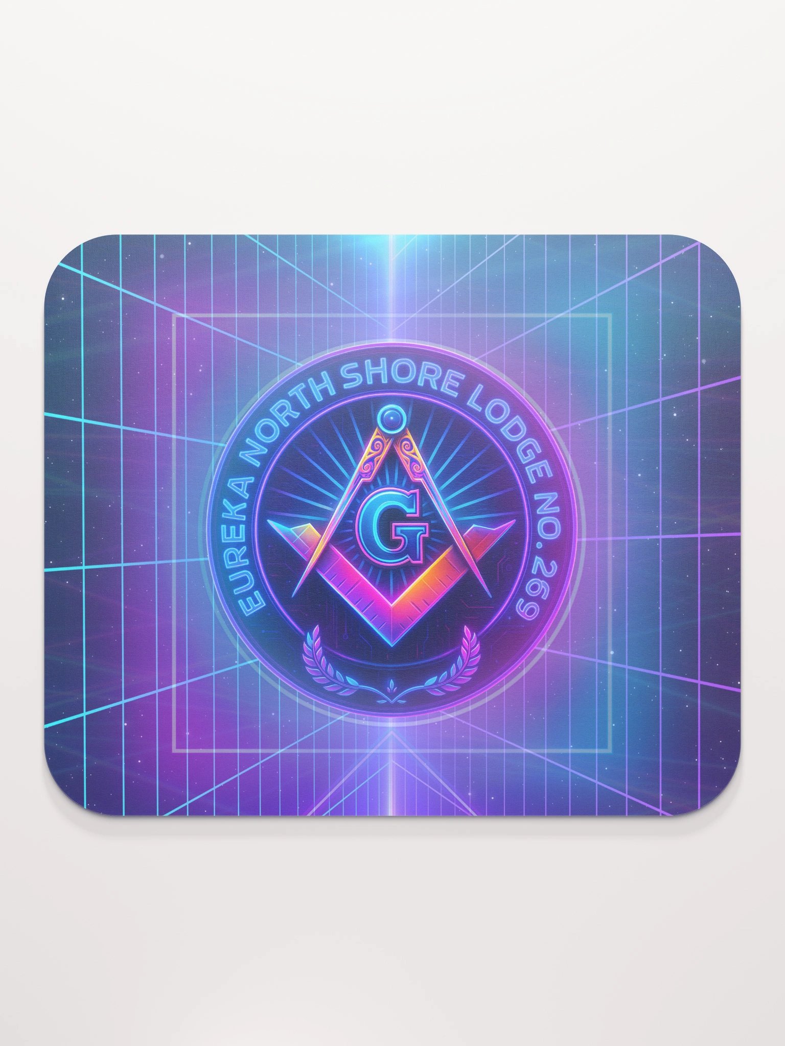 The Working Surface – Cyberpunk Mouse Pad product image (2)