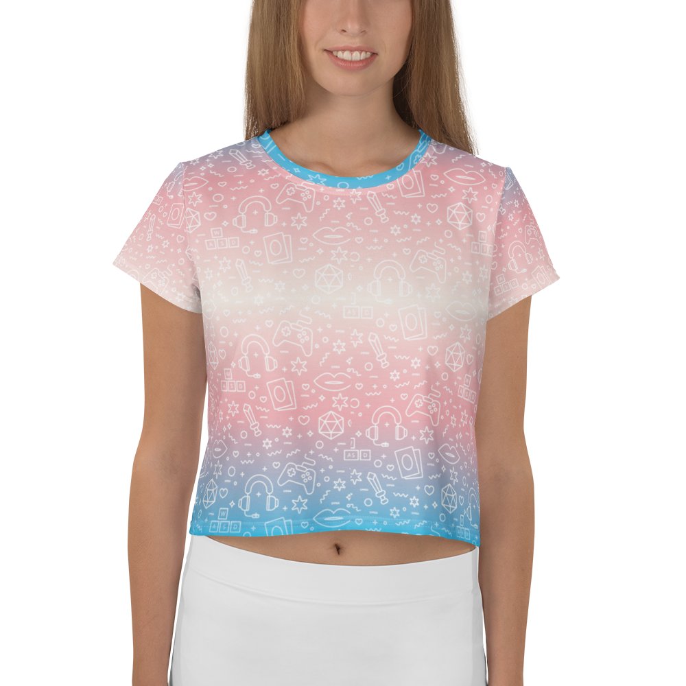 Trans Cropped T-Shirt product image (1)