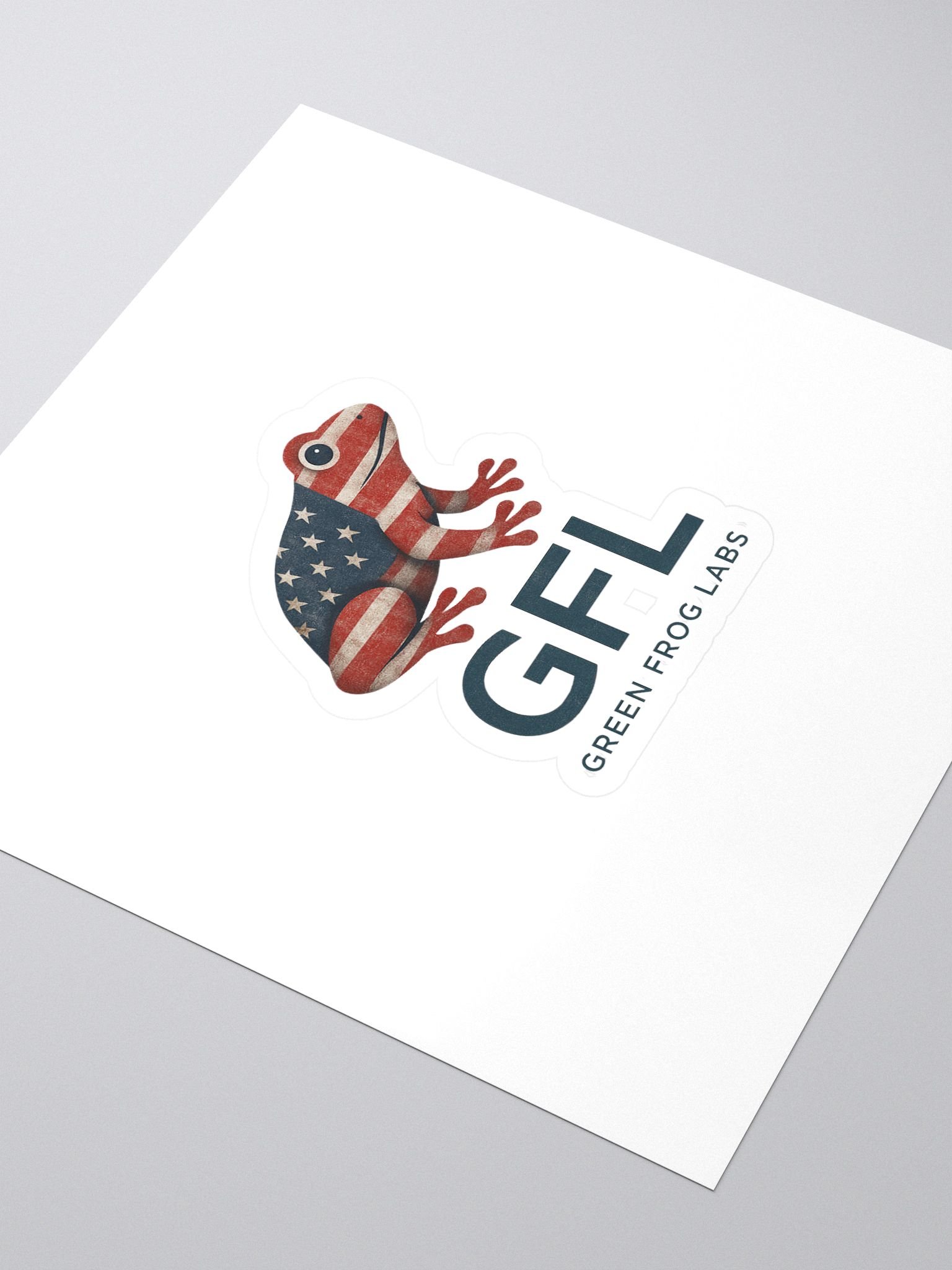 Coolest Frog in America Sticker product image (3)