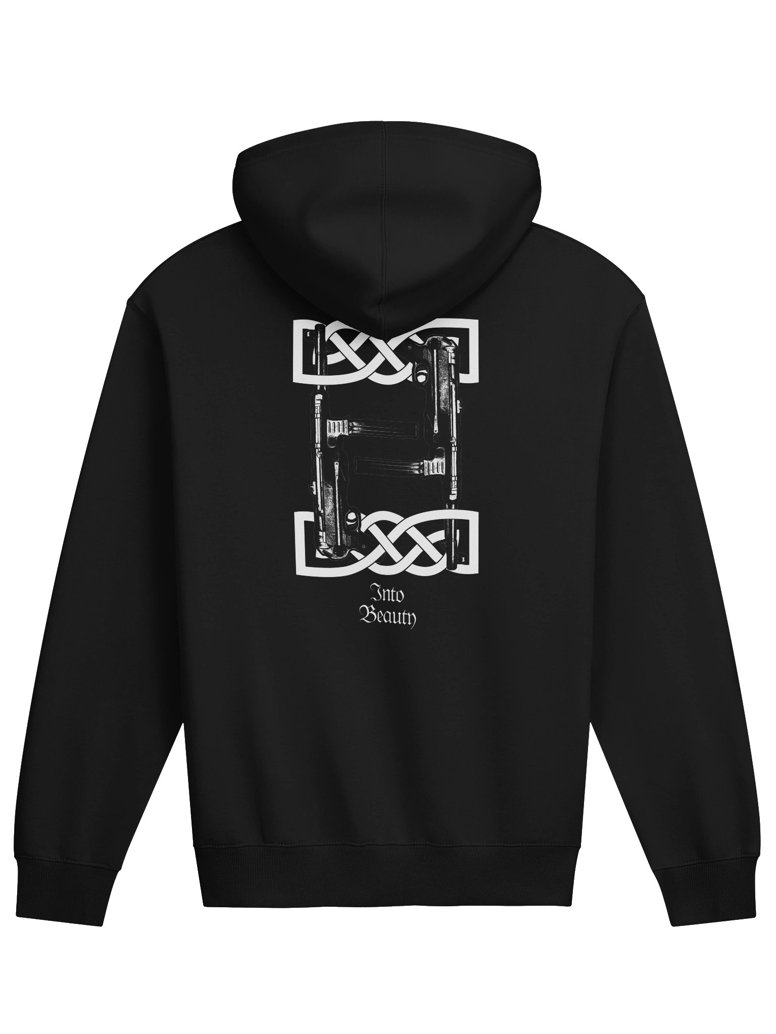 ANGER INTO BEAUTY HOODIE BACKPRINT product image (2)