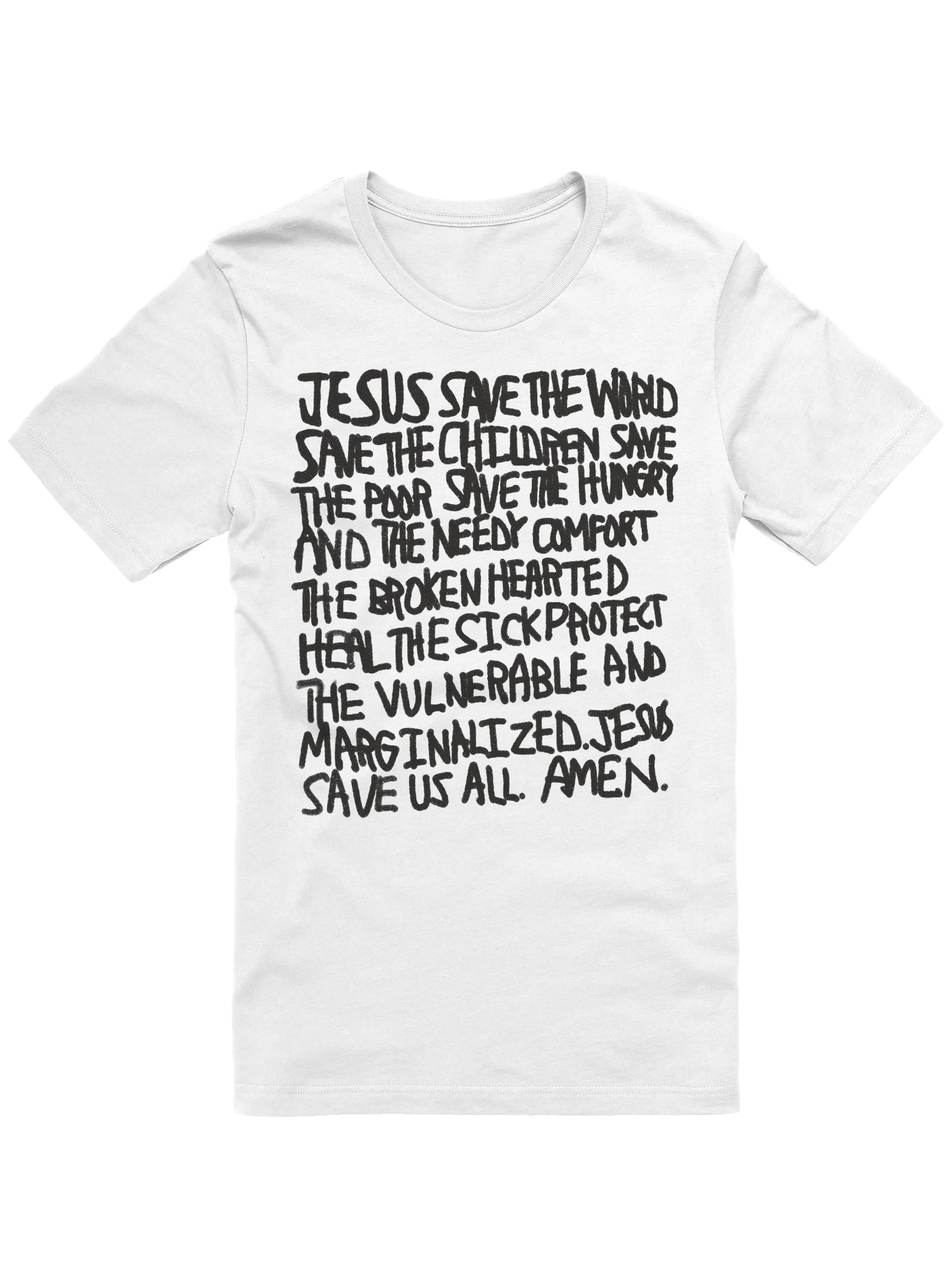 Jesus save us all Statement Tee product image (1)