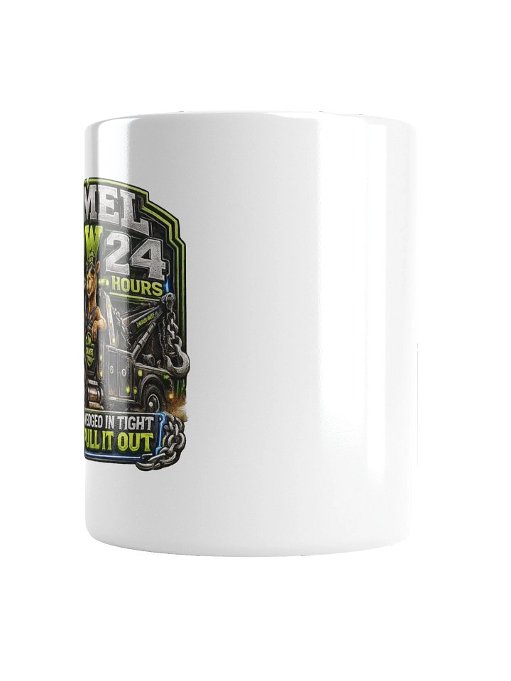 Camel Tow 24 Hours White Mug (Black/Green) product image (2)