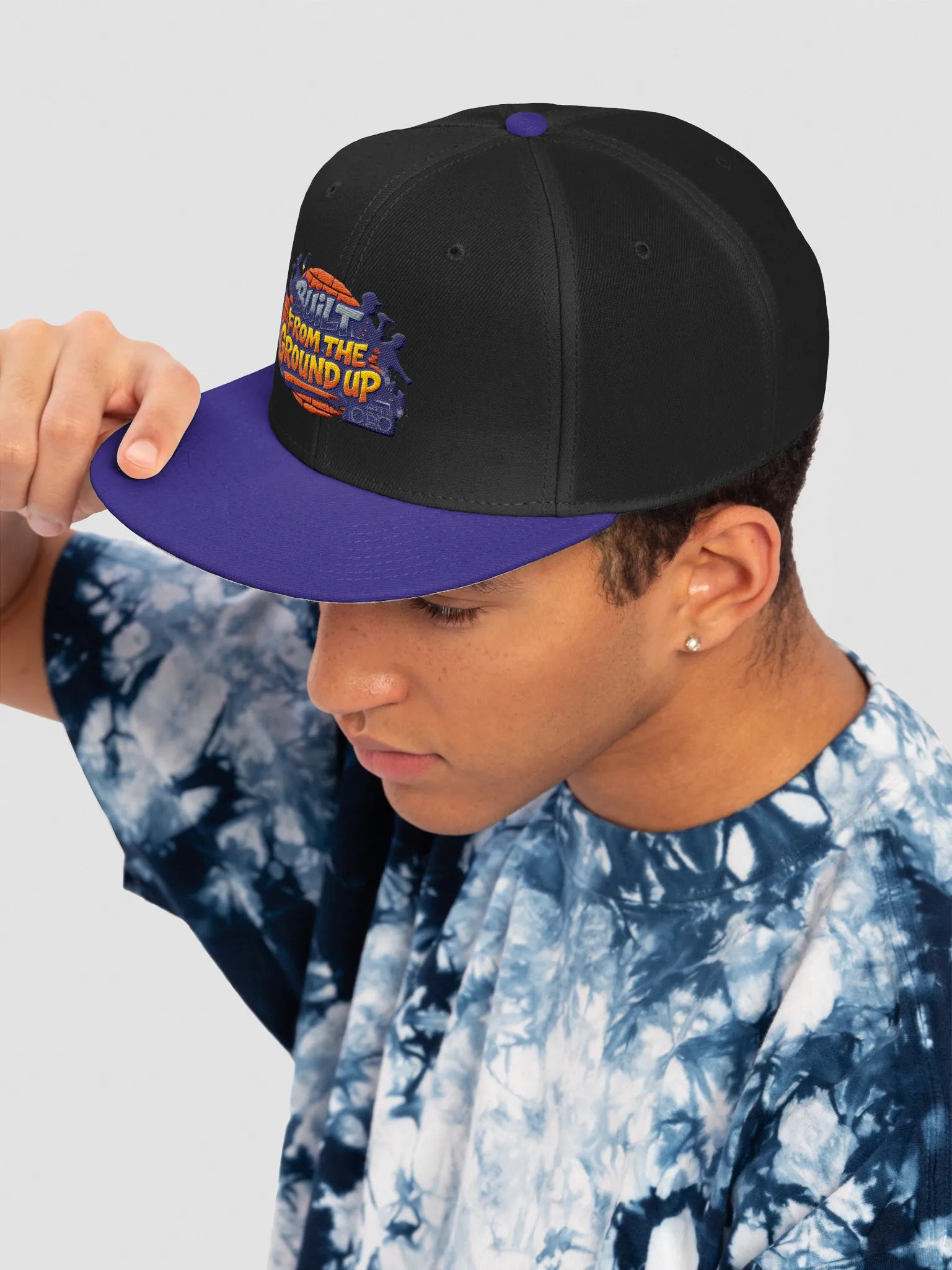 Ground Up Vibes Snapback Cap product image (71)