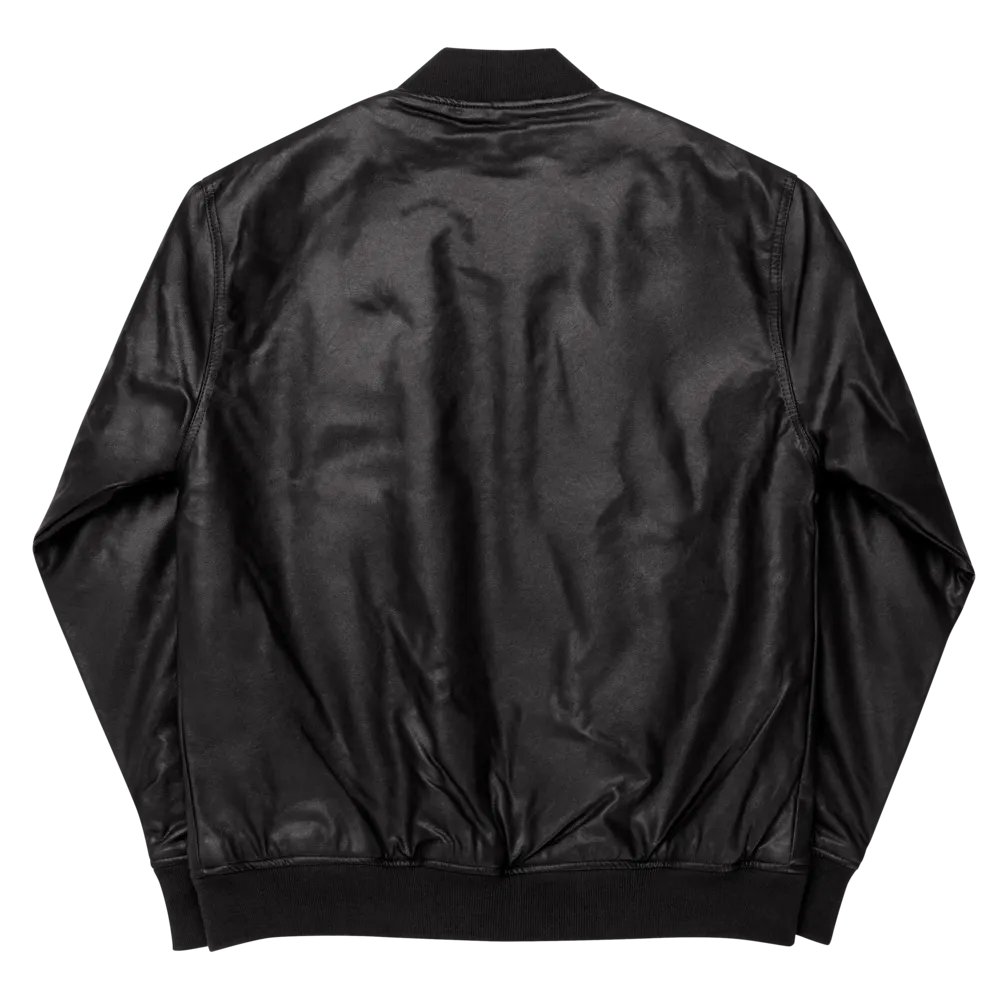 RD logo faux laether jacket product image (10)