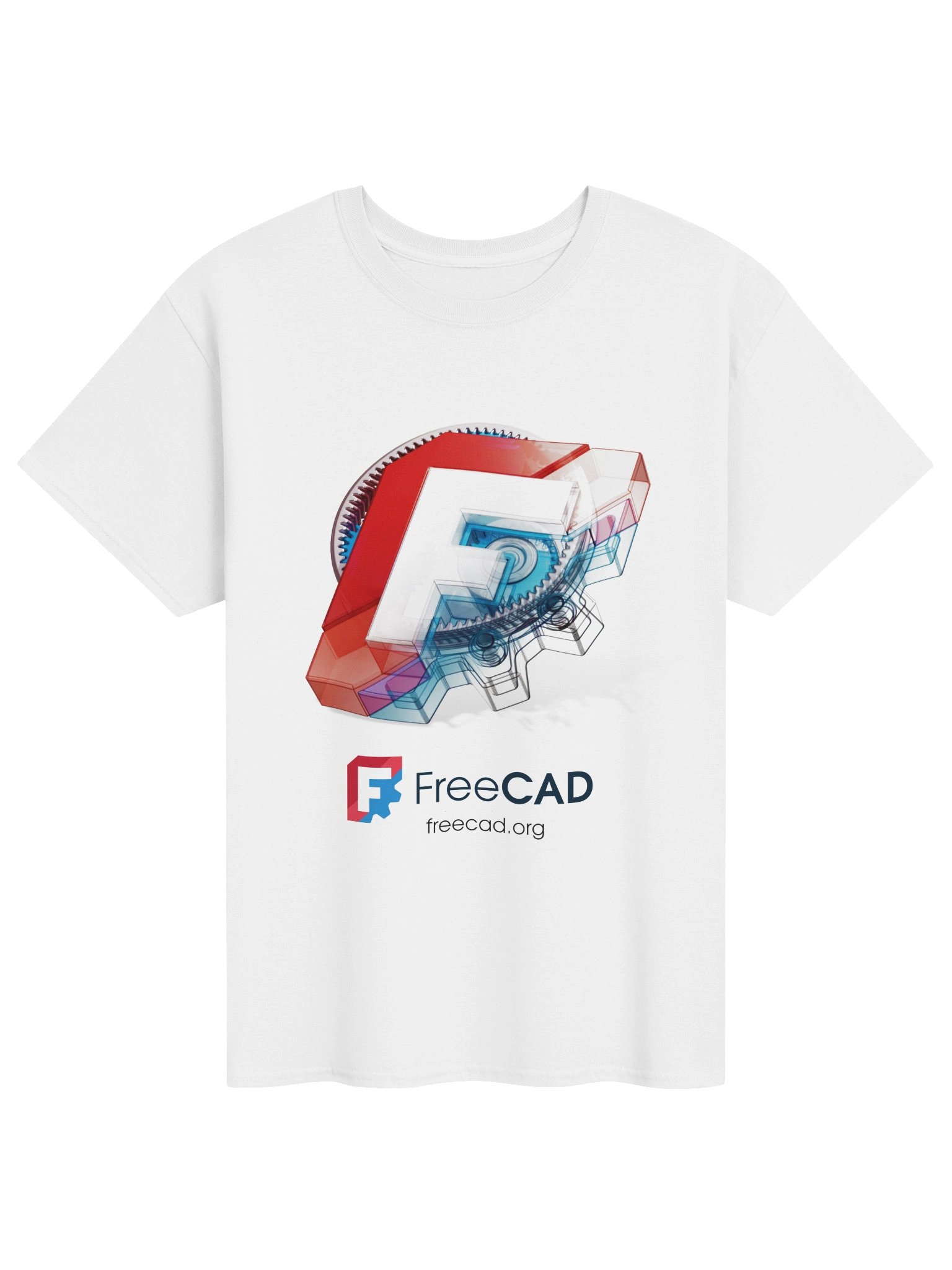 FreeCAD Gears Logo 2026 - White product image (1)