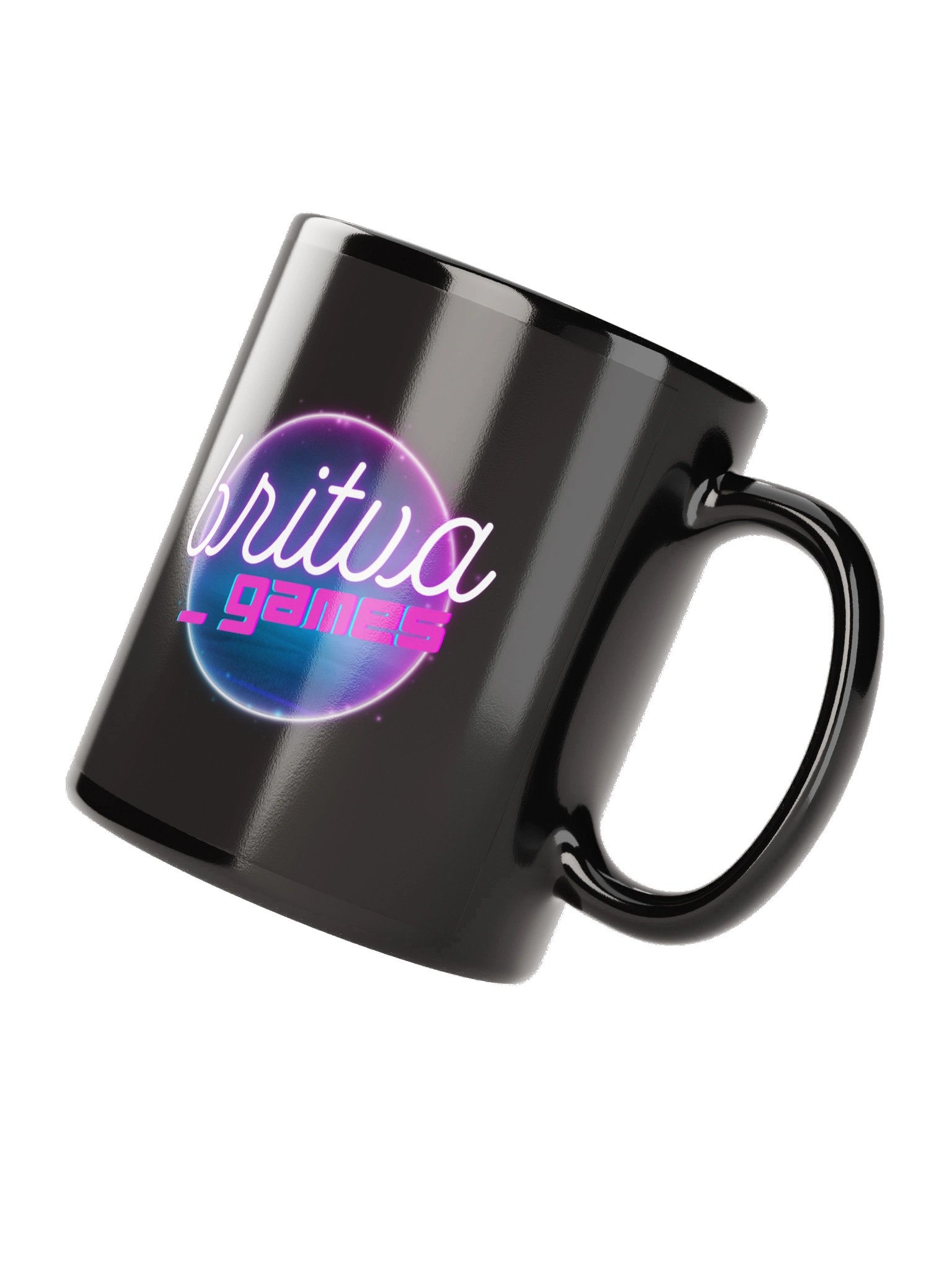 Britva Logo Mug Black product image (4)