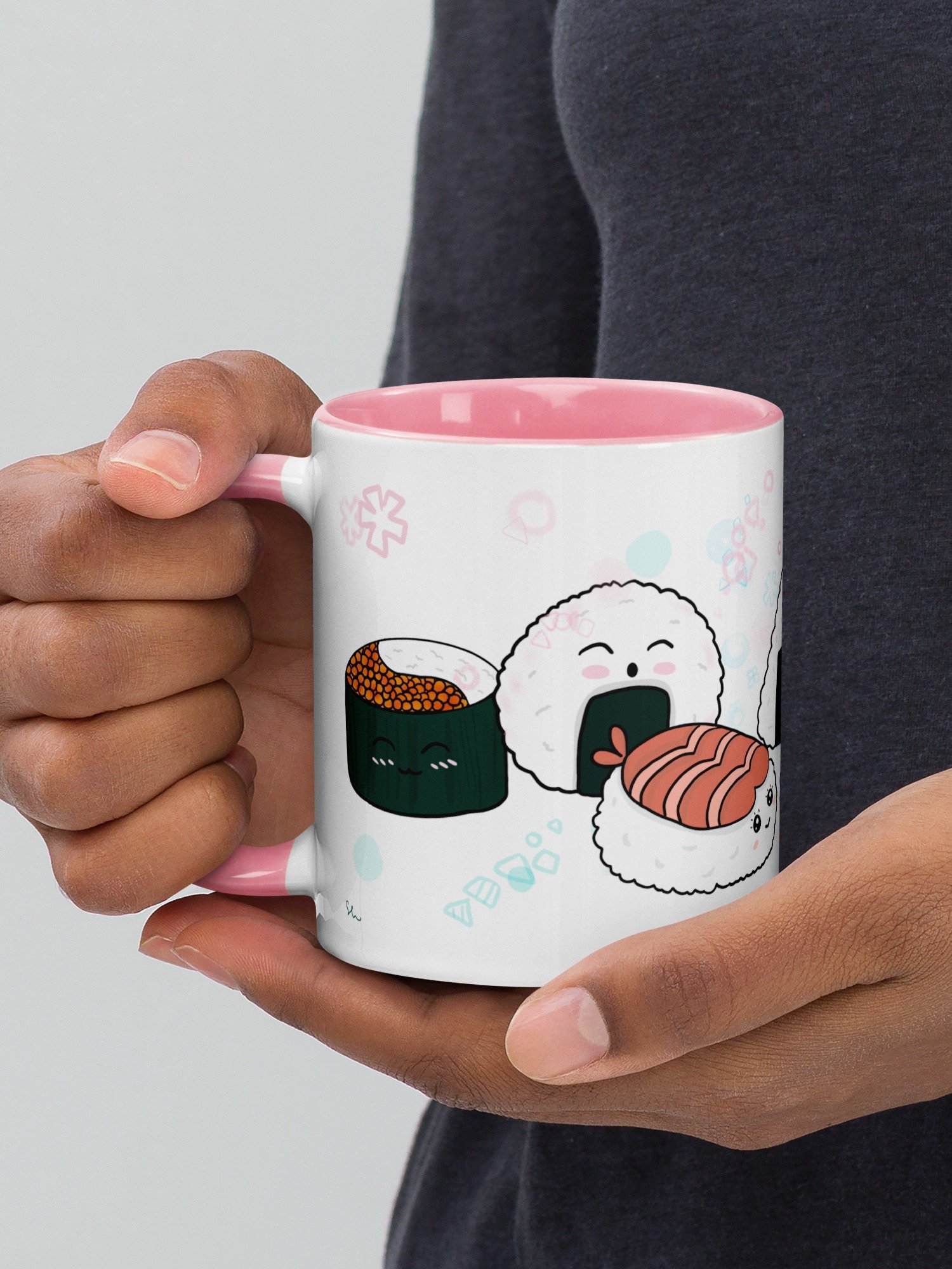 Smiling Onigiri Mug product image (2)