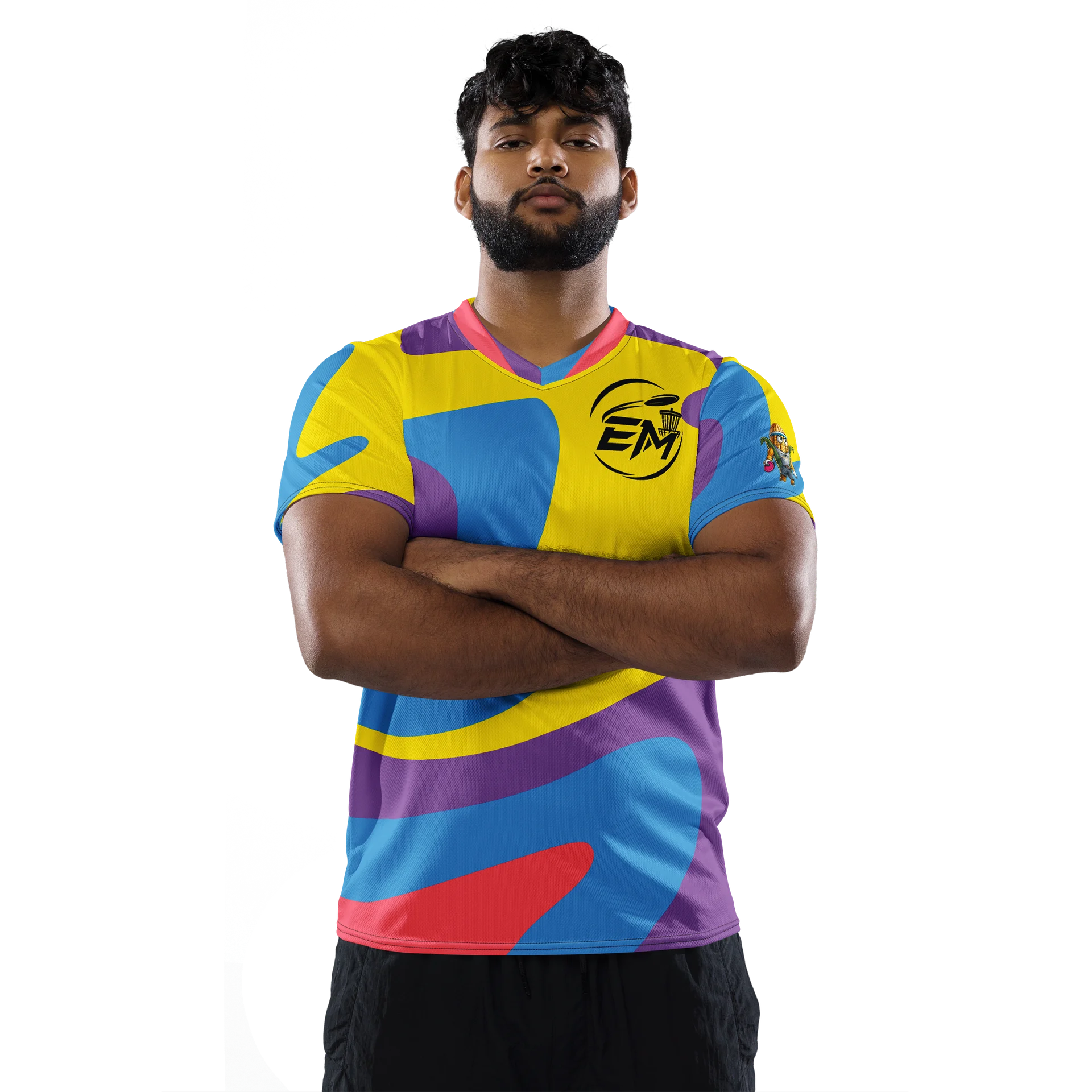 Cornfed Disc Golf Swirly Jersey product image (2)