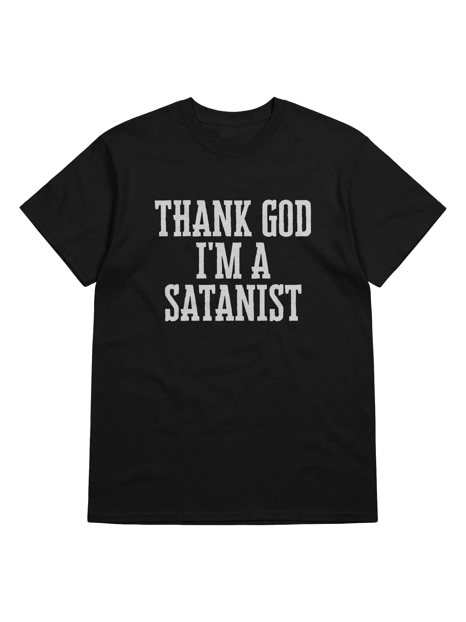 Thank God I'm A Satanist - Shirt product image (5)