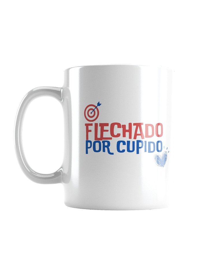 Taza Flechado x Cupido Blanca estilo 1 product image (1)