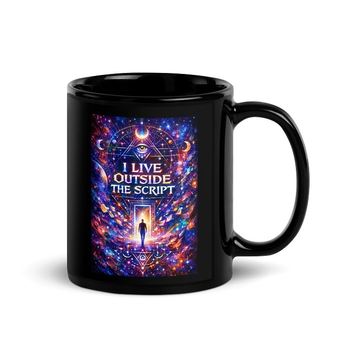 Beyond The Script -Black Mug product image (3)