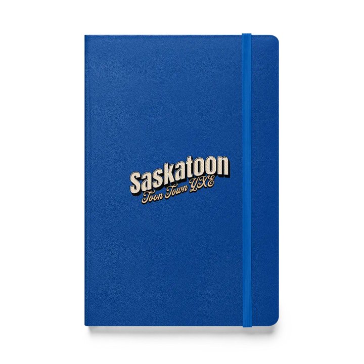 Saskatoon Toon Town YXE Hardcover Notebook product image (1)
